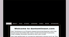 Desktop Screenshot of dantomlinson.com